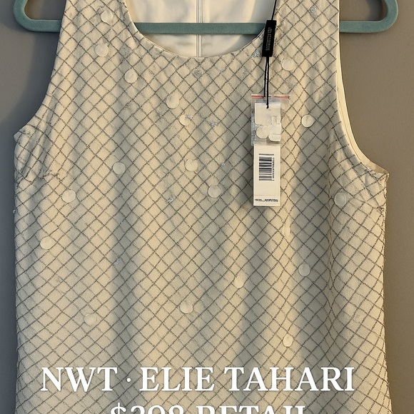 Stunning Elie Tahari Phyrina Blouse in size XL. Originally $398 retail. - Picture 1 of 14